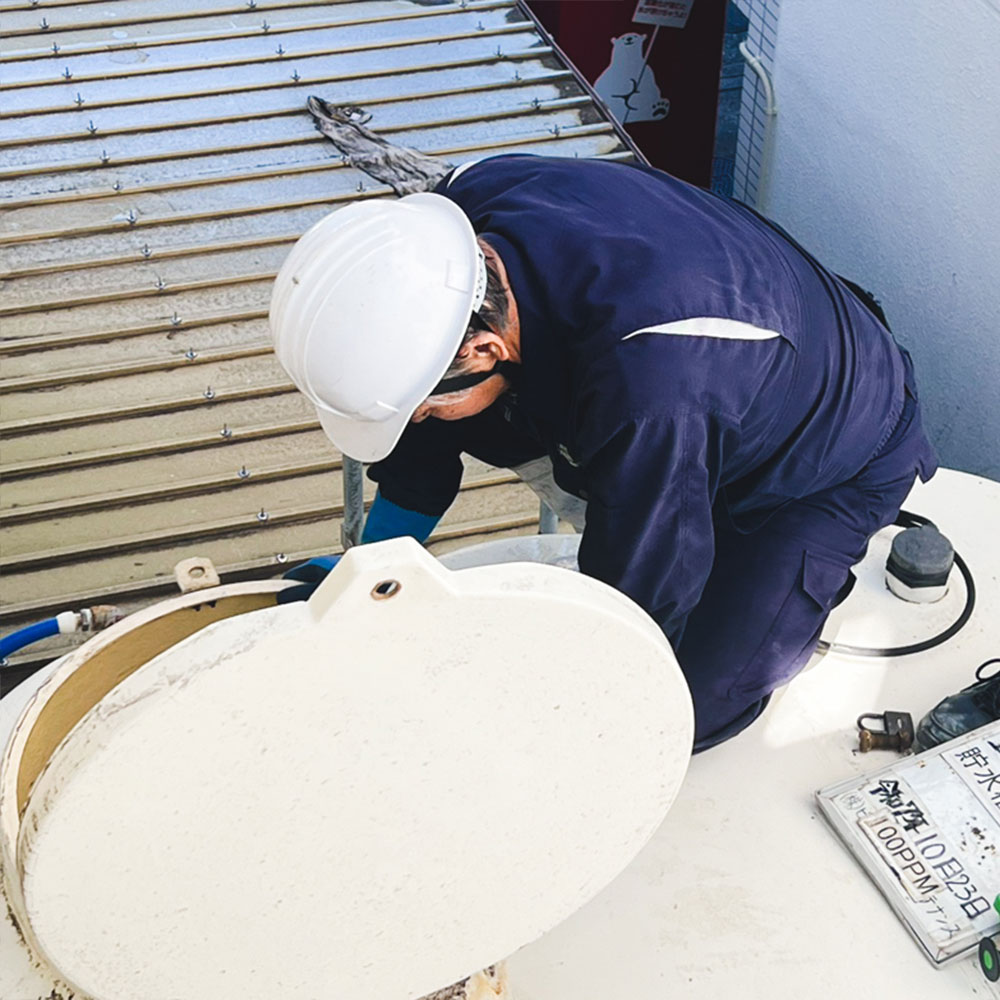 貯水槽のスペシャリスト T.I