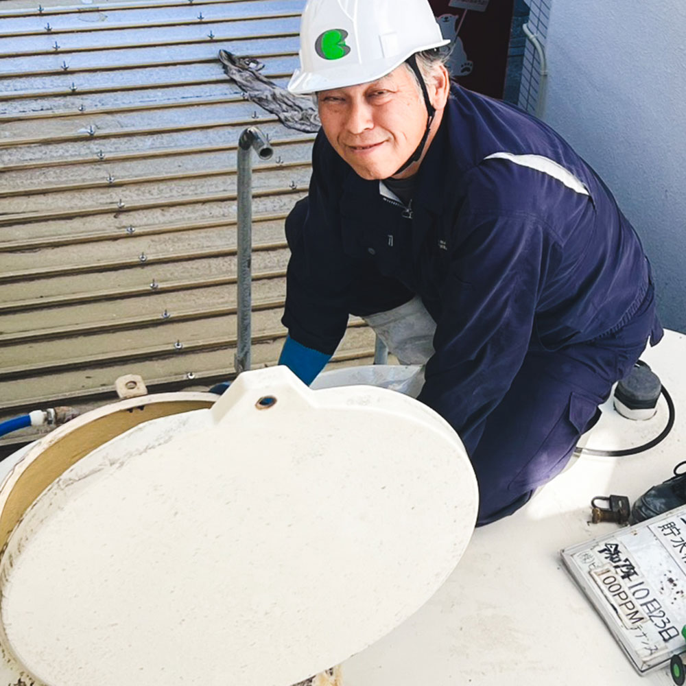 貯水槽のスペシャリスト T.I